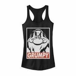 Juniors Disney Snow White Grumpy Streetwear Poster Tank Envy -Disney Sales Store unnamed file 2308