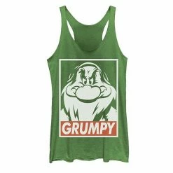 Juniors Disney Snow White Grumpy Streetwear Poster Tank Envy -Disney Sales Store unnamed file 2309