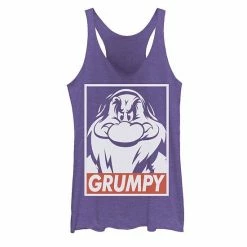 Juniors Disney Snow White Grumpy Streetwear Poster Tank Envy -Disney Sales Store unnamed file 2312