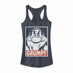 Juniors Disney Snow White Grumpy Streetwear Poster Tank Envy -Disney Sales Store unnamed file 2314