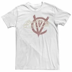 Big & Tall Disney Cruella De Vil Safety Pin Logo Emblem Tee Black -Disney Sales Store unnamed file 2336