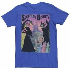 Men's Disney Sleeping Beauty Aurora Maleficent Poster Tee Athletic Heather -Disney Sales Store unnamed file 2357