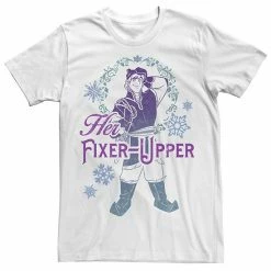 Men's Disney Frozen Kristoff "Her Fixer-Upper" Gradient Portrait Tee Athletic Heather -Disney Sales Store unnamed file 2383