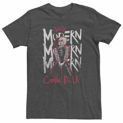 Big & Tall Disney Cruella De Vil Modern Stack Tee Black -Disney Sales Store unnamed file 2392