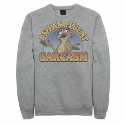 Men's Disney The Lion King Speaks Sarcasm Sweatshirt Black -Disney Sales Store unnamed file 2413
