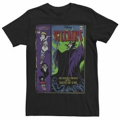 Men's Disney Villains Deliciously Wicked Comic Tee Navy -Disney Sales Store unnamed file 2421