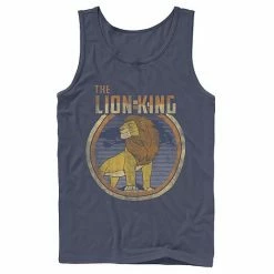 Men's Disney The Lion King Classic Simba Tank Charcoal