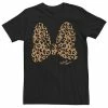 Men's Disney Minnie Mouse Leopard Print Bow Tee Cardinal -Disney Sales Store unnamed file 249
