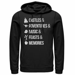 Men's Disney Iconic Princess White Font Pullover Hoodie -Disney Sales Store unnamed file 2507