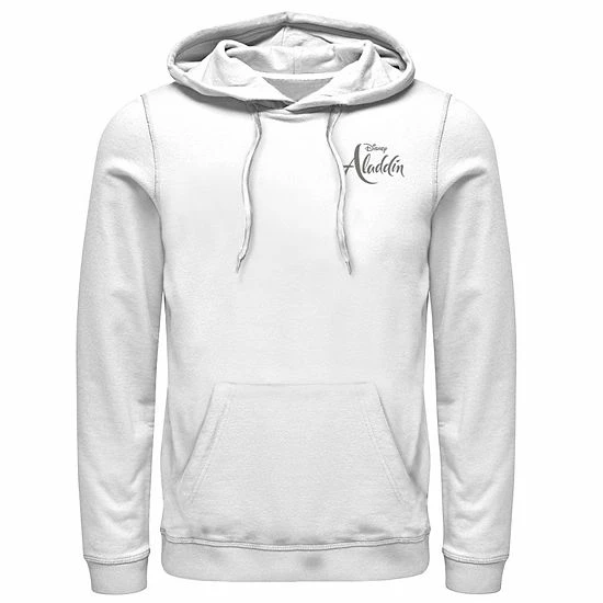 Men's Disney's Aladdin Live Action Movie Logo Hoodie Black 5 Men's Disney's Aladdin Live Action Movie Logo Hoodie Black - Image 3