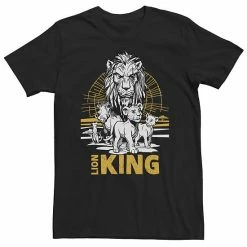 Big & Tall Disney The Lion King Live Action Group Shot Sketch Poster Tee White -Disney Sales Store unnamed file 2513