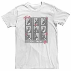 Big & Tall Disney Cruella Negatives Tee White
