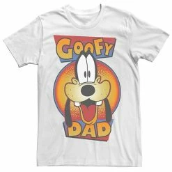 Big & Tall Disney A Goofy Movie Goofy Dad Tee White