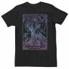Big & Tall Disney Sleeping Beauty Maleficent Tarot Poster Tee Navy Heather -Disney Sales Store unnamed file 2589