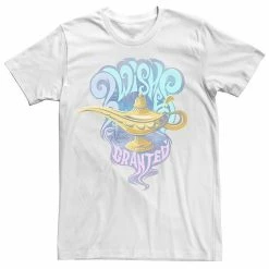 Disney's Aladdin Men's Genie Lamp Graphic Tee White