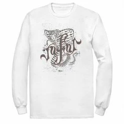 Disney's Aladdin Men's Snake Jafar Long Sleeve Graphic Tee Black -Disney Sales Store unnamed file 2647