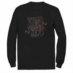 Disney's Aladdin Men's Snake Jafar Long Sleeve Graphic Tee Black -Disney Sales Store unnamed file 2648