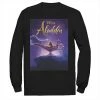 Disney's Aladdin Men's Lamp Poster Long Sleeve Graphic Tee White -Disney Sales Store unnamed file 2655
