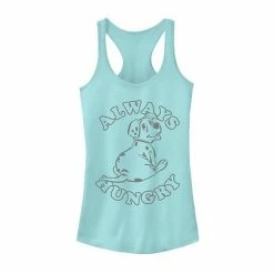 Juniors' Disney 101 Dalmatians Rolly Puppy Always Hungry Graphic Tank Cancun -Disney Sales Store unnamed file 2666