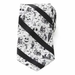 Men's Disney Pattern Tie Mickey Dot Black -Disney Sales Store unnamed file 27