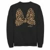 Men's Disney Minnie Mouse Leopard Print Bow Sweatshirt 2 Men's Disney Minnie Mouse Leopard Print Bow Sweatshirt -Disney Sales Store unnamed file 270
