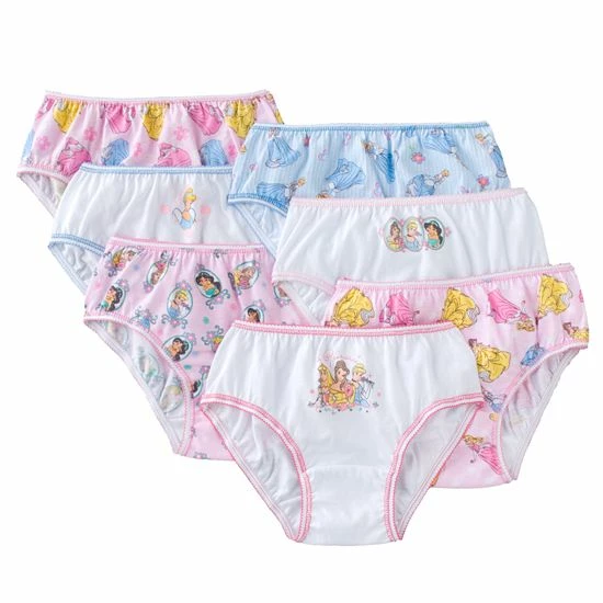Disney's Princess Toddler Girl 7-pk. Briefs 4 Disney's Princess Toddler Girl 7-pk. Briefs - Image 2