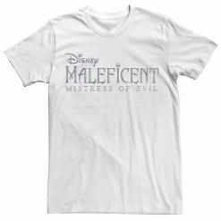 Men's Disney Maleficent Mistress Of Evil Movie Logo Tee White -Disney Sales Store unnamed file 2731