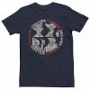 Men's Disney Villains Distressed Circle Group Shot Tee Navy -Disney Sales Store unnamed file 2736