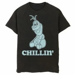 Men's Disney Frozen Olaf Chillin' Portrait Tee Navy -Disney Sales Store unnamed file 2750