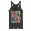 Juniors' Disney's Lilo & Stitch Grunge Stitch Color Pop Graphic Tank Black Heather -Disney Sales Store unnamed file 2784