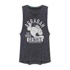 Juniors' Disney's Aladdin "Agrabah Genies" Team Graphic Muscle Tank Pine Heather -Disney Sales Store unnamed file 2798
