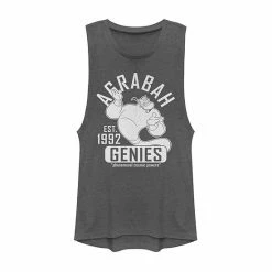 Juniors' Disney's Aladdin "Agrabah Genies" Team Graphic Muscle Tank Pine Heather -Disney Sales Store unnamed file 2799