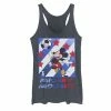 Juniors' Disney Mickey & Friends Mickey Mouse Soccer USA Graphic Tank Navy Heather -Disney Sales Store unnamed file 2808