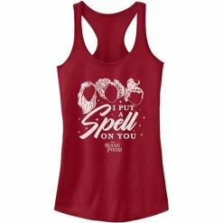Juniors' Disney Hocus Pocus I Put A Spell On You Tank Top Red Heather