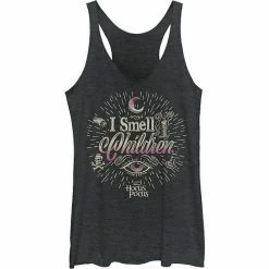 Juniors' Disney Hocus Pocus I Smell Children Collage Tank Top Black Heather