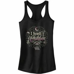 Juniors' Disney Hocus Pocus I Smell Children Collage Tank Top Black Heather -Disney Sales Store unnamed file 2840