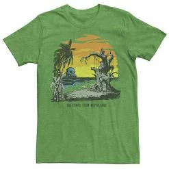 Men's Disney Peter Pan Greetings From Never Land Beach Tee Kelly -Disney Sales Store unnamed file 2869