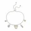 Disney's Mickey Mouse "Never Stop Dreaming" Mother-of-Pearl & Crystal Multi Charm Adjustable Bracelet -Disney Sales Store unnamed file 291