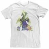 Big & Tall Disney Sleeping Beauty Maleficent Dragon Silhouette Tee Athletic Heather -Disney Sales Store unnamed file 2913