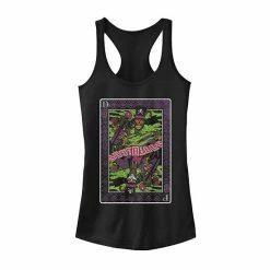 Juniors Disney Villains Dr. Facilier Playing Card Tank Black -Disney Sales Store unnamed file 2927