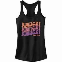 Juniors' Disney Hocus Pocus Retro Amuck! Tank Top Black -Disney Sales Store unnamed file 2945