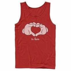 Men's Disney Mickey Mouse Heart Hands In Love Tank Black 6 Men's Disney Mickey Mouse Heart Hands In Love Tank Black -Disney Sales Store unnamed file 2947