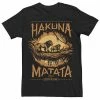 Disney's The Lion King Men's "Hakuna Matata" Graphic Tee Black 1 Disney's The Lion King Men's "Hakuna Matata" Graphic Tee Black -Disney Sales Store unnamed file 2964