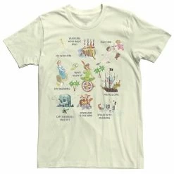 Men's Disney Tinkerbell Peter Pan Storytelling Poster Tee