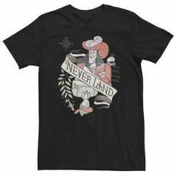 Big & Tall Disney Peter Pan Captain Hook Playing Card Tee