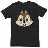 Big & Tall Disney Chip And Dale Chip With Transparent Cheeks Tee