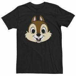 Big & Tall Disney Chip And Dale Chip With Transparent Cheeks Tee