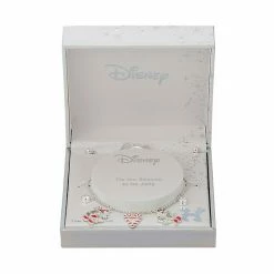 Disney's Mickey Mouse & Minnie Mouse Crystal Christmas Charm Adjustable Bracelet 5 Disney's Mickey Mouse & Minnie Mouse Crystal Christmas Charm Adjustable Bracelet -Disney Sales Store unnamed file 307