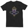 Big & Tall Disney Villains Evil Queen Neon Line Art Tee -Disney Sales Store unnamed file 3082