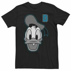 Big & Tall Disney Donald Duck Varsity Letter Face Tee